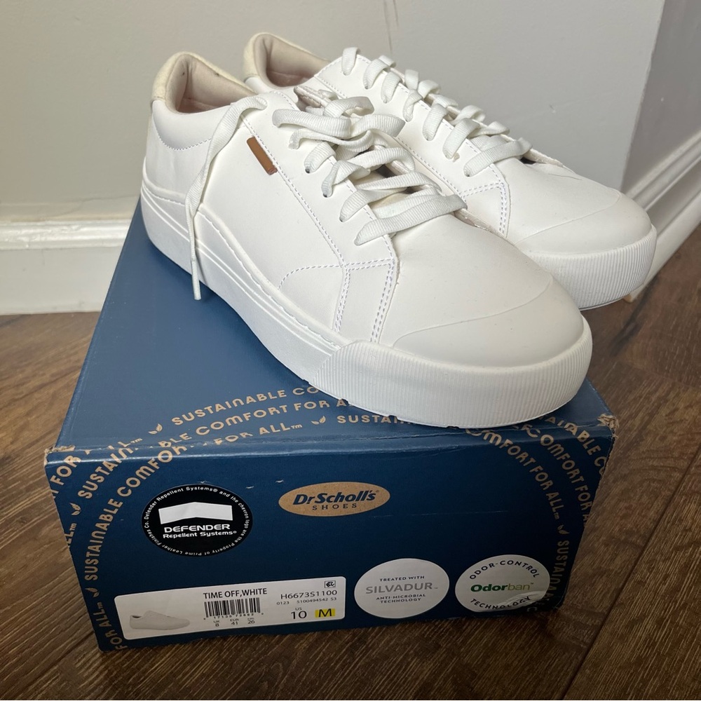 Dr. Scholl's Women's White Sneakers - Never Worn